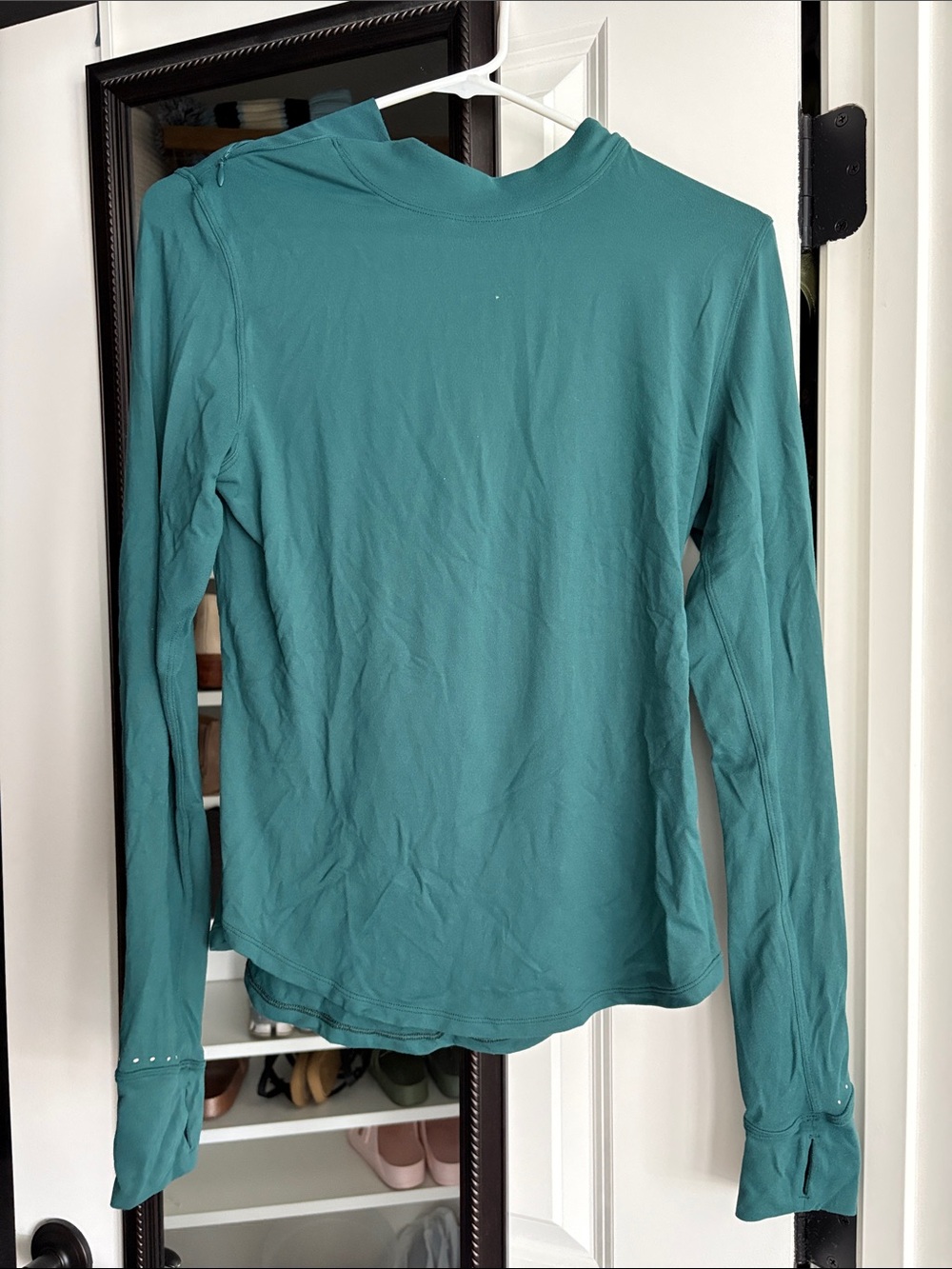 lululemon athletica Dark Green Long-Sleeve Performance Tee